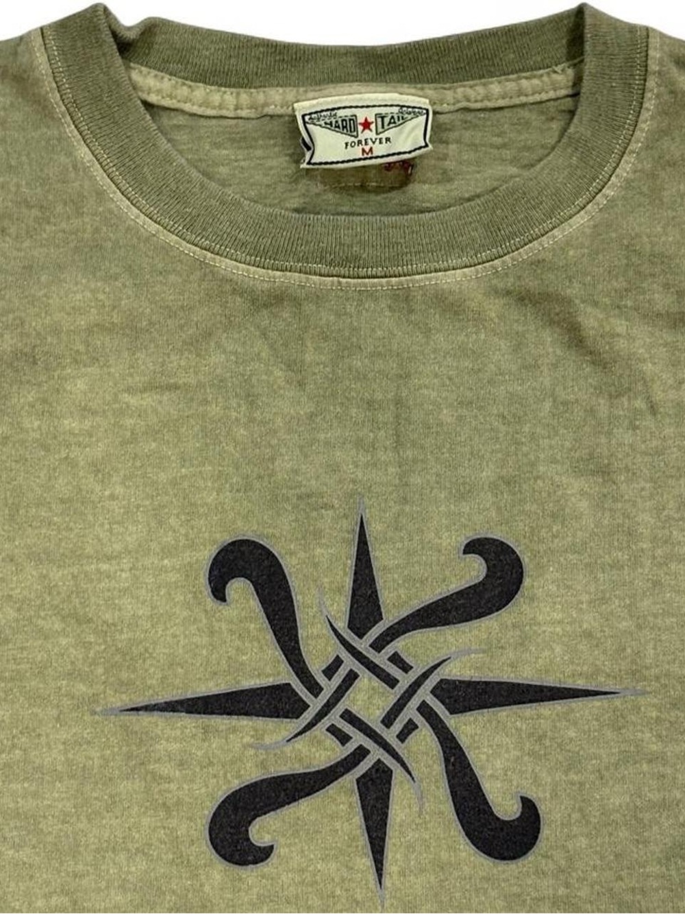 90’s vintage Hard Tail goth grunge tribal tattoo graphic t shirt